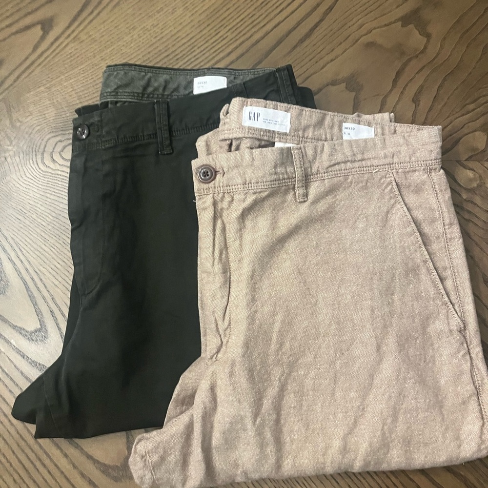 GAP - Men’s chinos size 38x30 slim fit